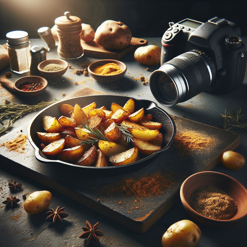 Pommes de terre sautées rustiques – Recette au Chaudron d’Anjou- Les épices curieuses