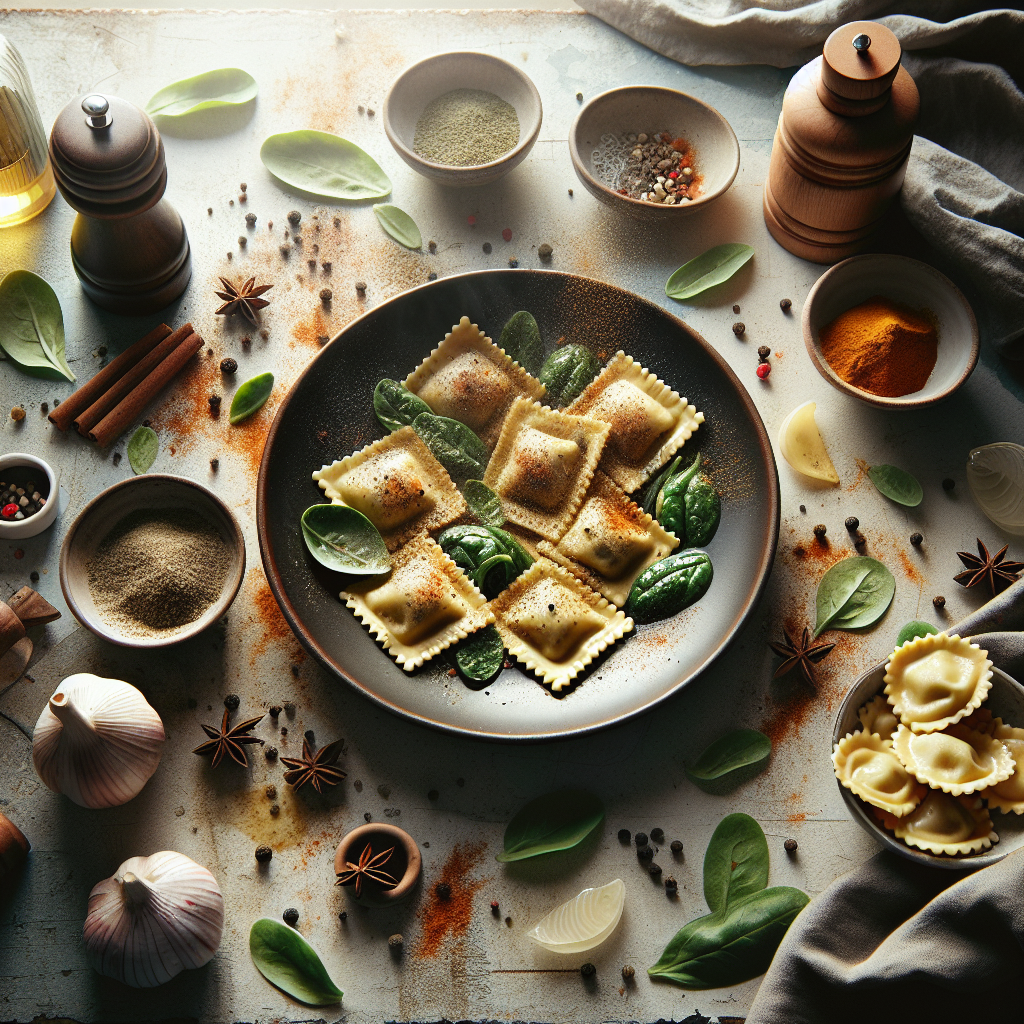 Raviolis poêlés aux légumes de printemps- Les épices curieuses